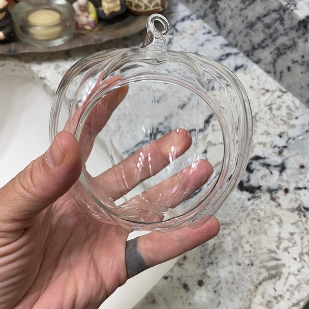 NIB luminara berry ornament ( no candle , no berries )